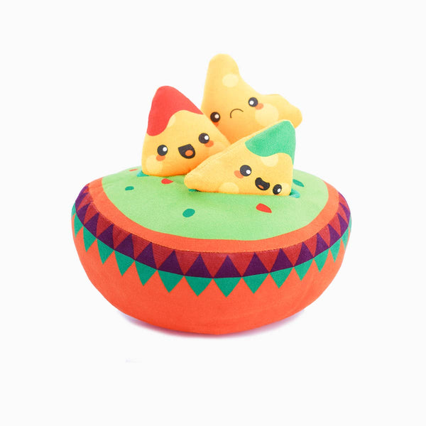 HugSmart Pet Fiesta Chewsday - Nachos Interactive Dog Toy | Kanu Pet