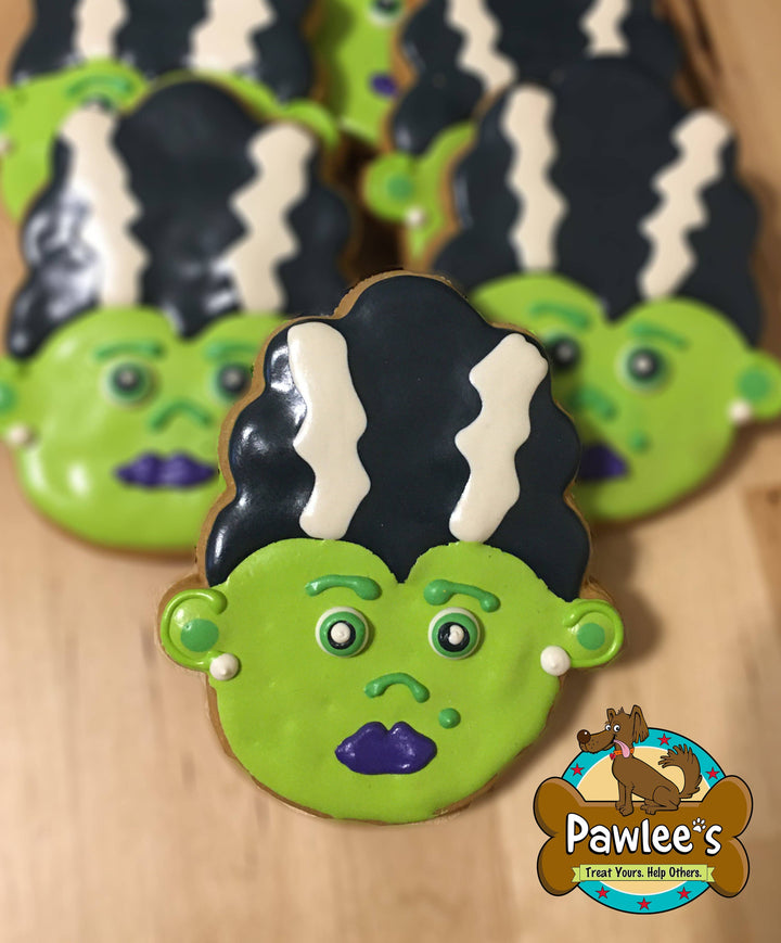 Pawlee’s Bride of Frankenstein Cookie (order minimum 6 ea) | Kanu Pets