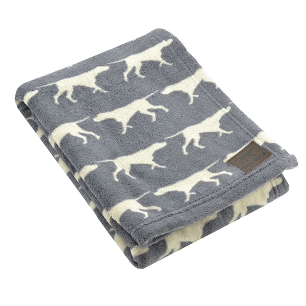 Tall Tails Blanket Fleece 30X40 Charcoal Icon